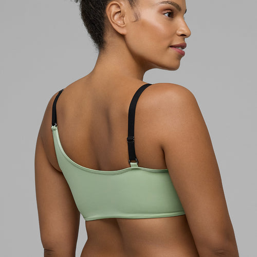 Asymmetrical Bralette - Bok Choy
